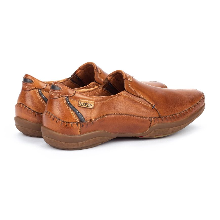 Men's Pikolinos SAN TELMO Moccasins Brown | NZ Y1259Q8